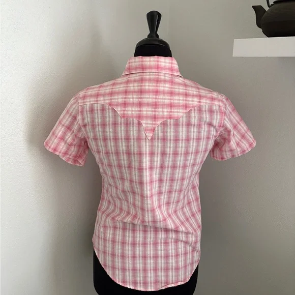 Rockmount Ranch Wear women’s  Short Sleeve western Shirt - Picture 2 of 6